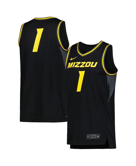 men's nike black missouri tigers replica basketball jersey|nike missouri tigers hoodie.